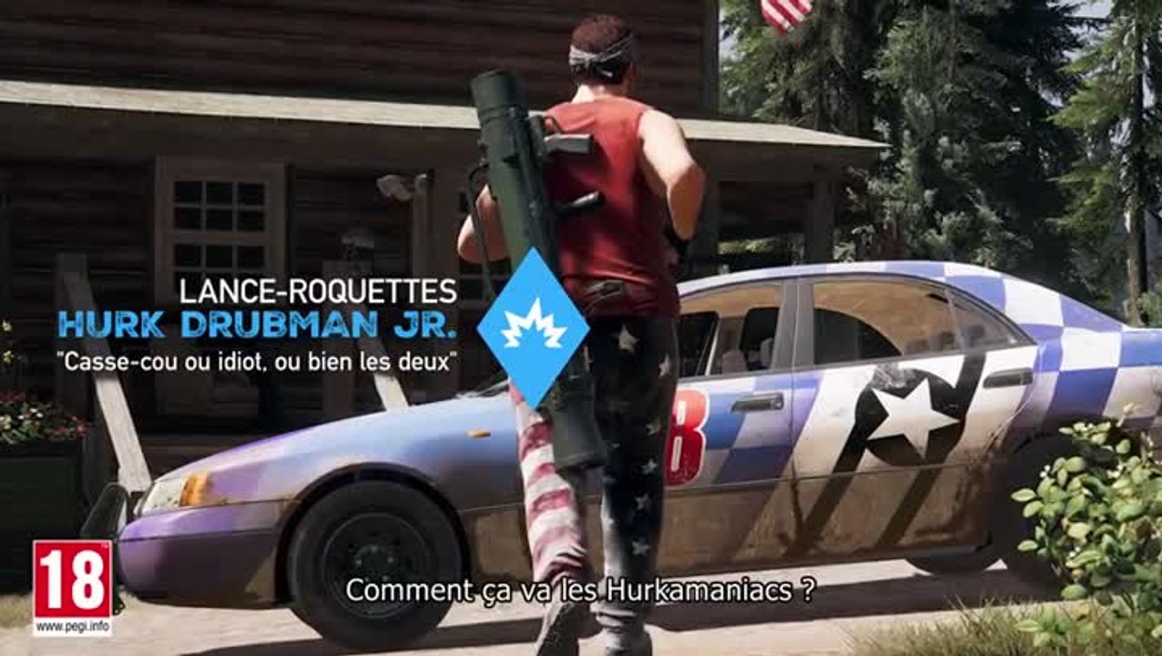 Far Cry 5 Hurk Mercenaire Trailer