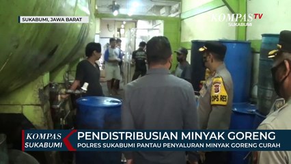 Polres Sukabumi Pantau Penyaluran Minyak Goreng Curah