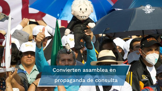 Morena echa todo al asador para promover la consulta #EnPortada