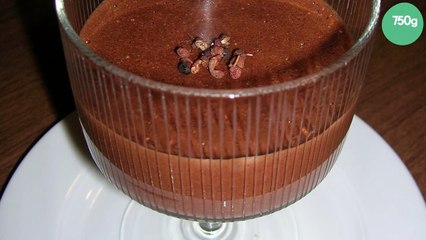Mousse au chocolat au poivre de sichuan