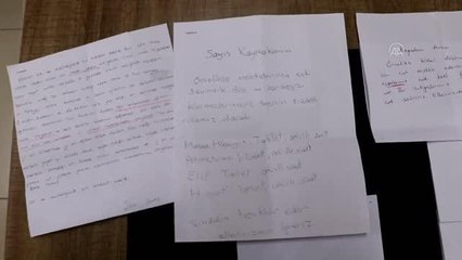 Öksüz ve yetimlerin "düşleri" mektupla gerçeğe dönüştü