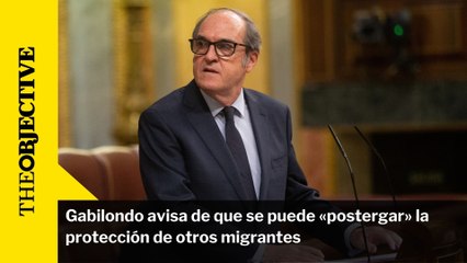 Gabilondo avisa de que se puede «postergar» la protección de otros migrantes