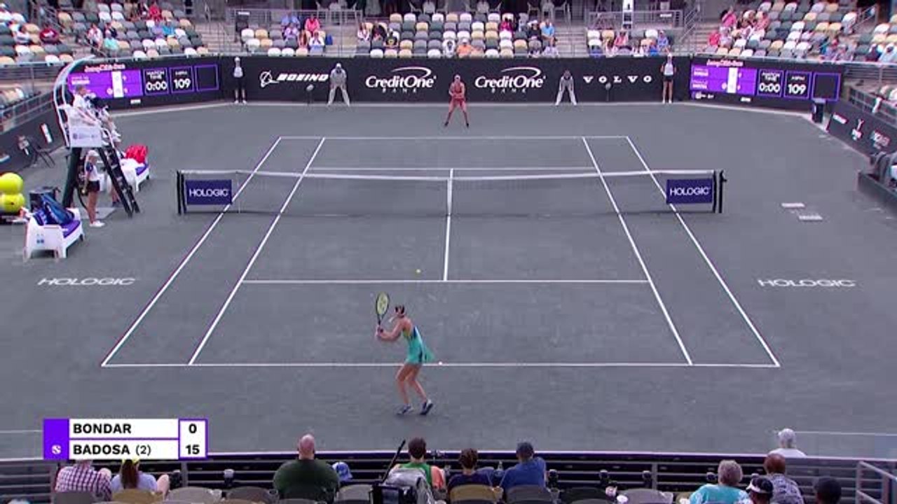 Highlights: Badosa im Charleston-Achtelfinale