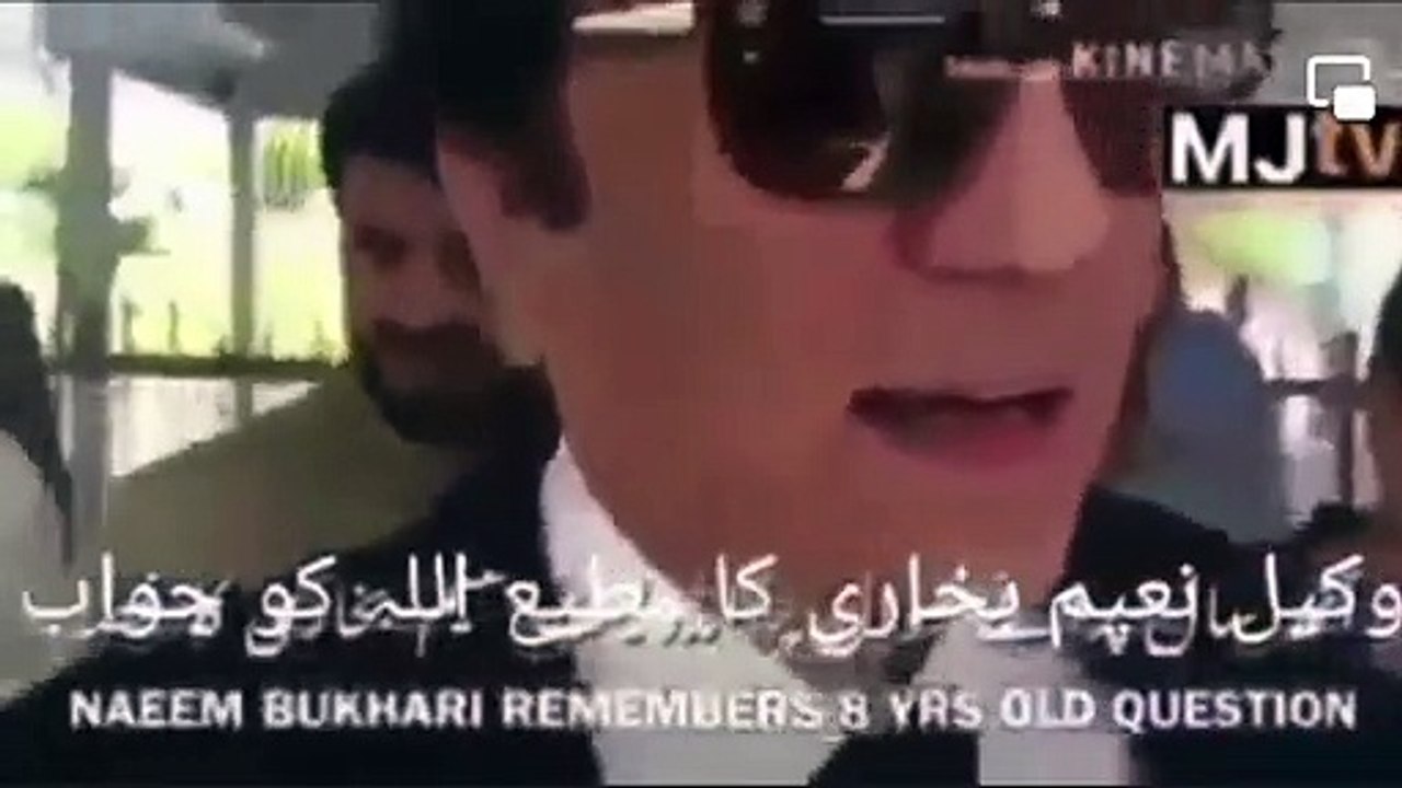 آپکی شہرت بدتمیزی کرنا ہے:نعیم بخاری کا مطیع اللہ جان کو جواب