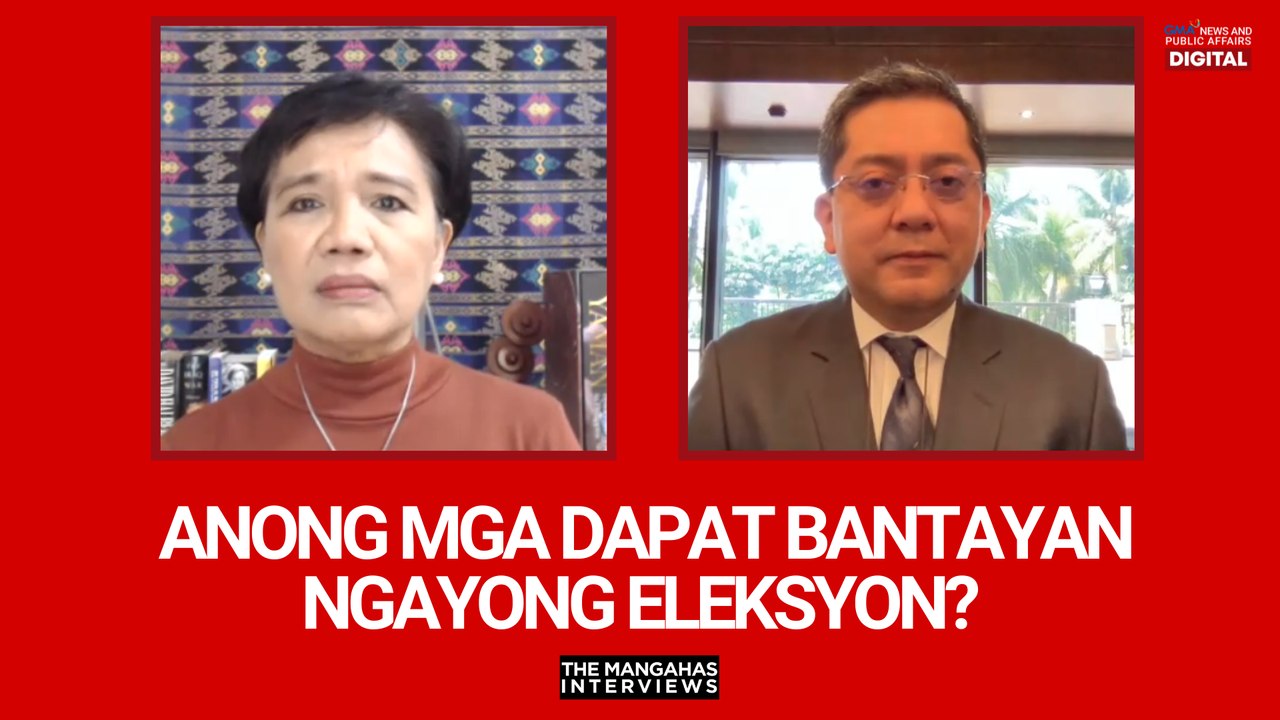 Anong mga dapat bantayan ngayong eleksyon? | The Mangahas Interviews
