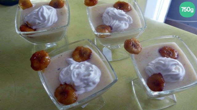 Milk shake à la banane rapide