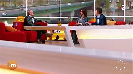 Christophe Dechavanne dans "Télématin" sur France 2 aujourd'hui