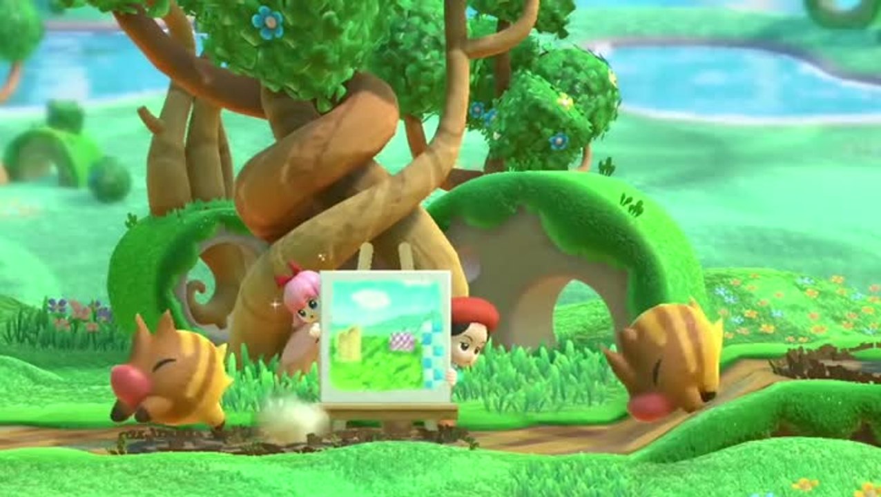 Kirby Star Allies  Wave 2 Update - Adeleine & R...