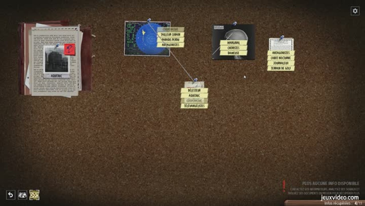 Phantom Doctrine : Des phases d'investigation excitantes