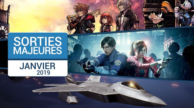 Les sorties majeures du mois de Janvier 2019
