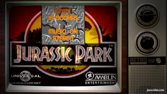 Jurassic Park Rétro découverte