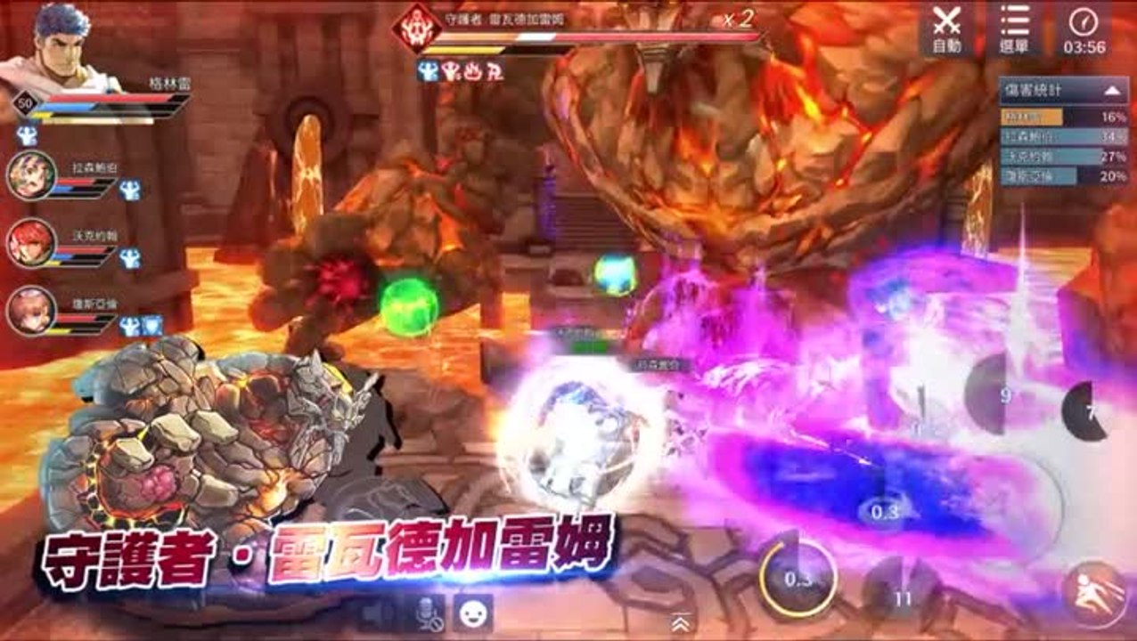 Ys Altago - Gameplay boss