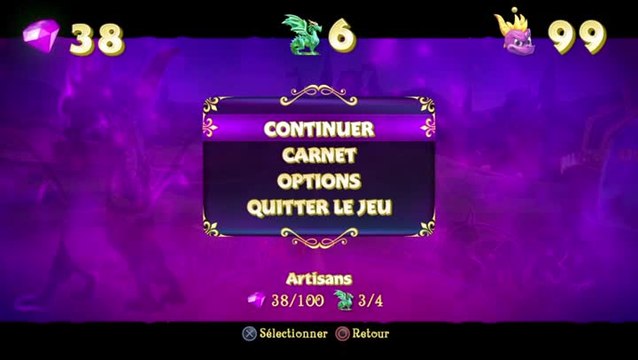 Spyro Reignited Trilogy : cheat code Spyro Bleu