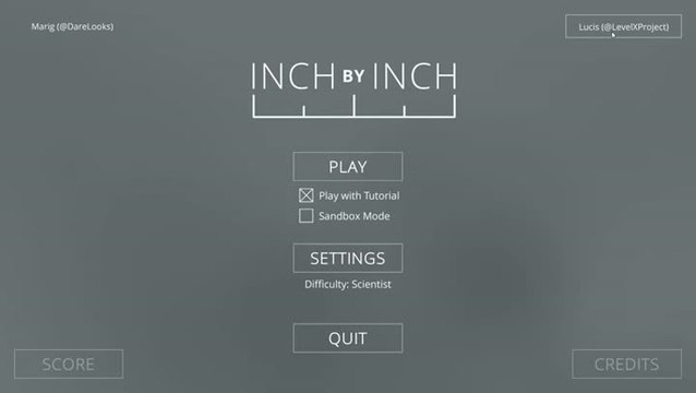 Univers du jeu indépendant Inch by Inch