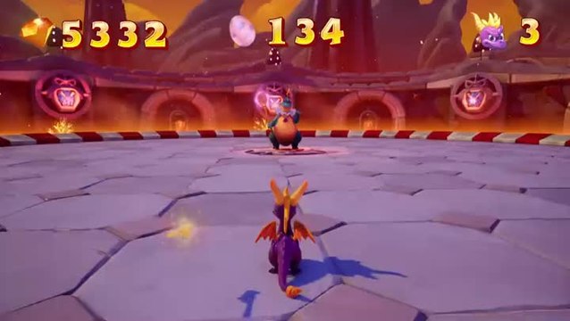 Spyro Year of the Dragon : Combat contre la Sorcière
