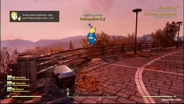 Fallout 76 - Une vaste carte à explorer