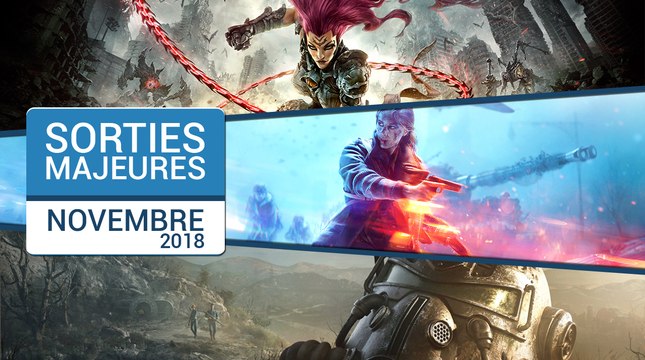 Sorties Majeures Novembre