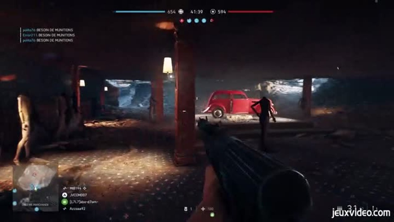 Battlefield V PS4 Pro gameplay extrait
