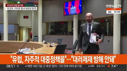 중국 "유럽, 자주적 대중정책 펴길" vs EU "대러제재 방해말라"