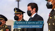 Ejército es clave para garantizar la paz y la tranquilidad: Samuel García