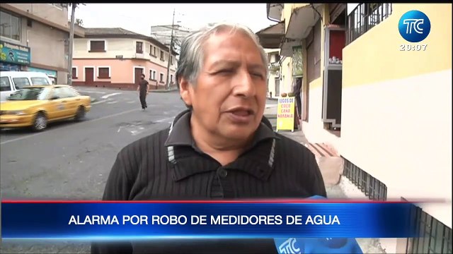 En este año se han robado casi 1600 medidores de agua en tres barrios en el sur de Quito