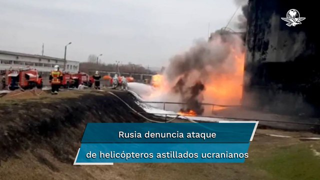 Rusia acusa a Ucrania de atacar depósito de petróleo en Belgorod; se complican negociaciones