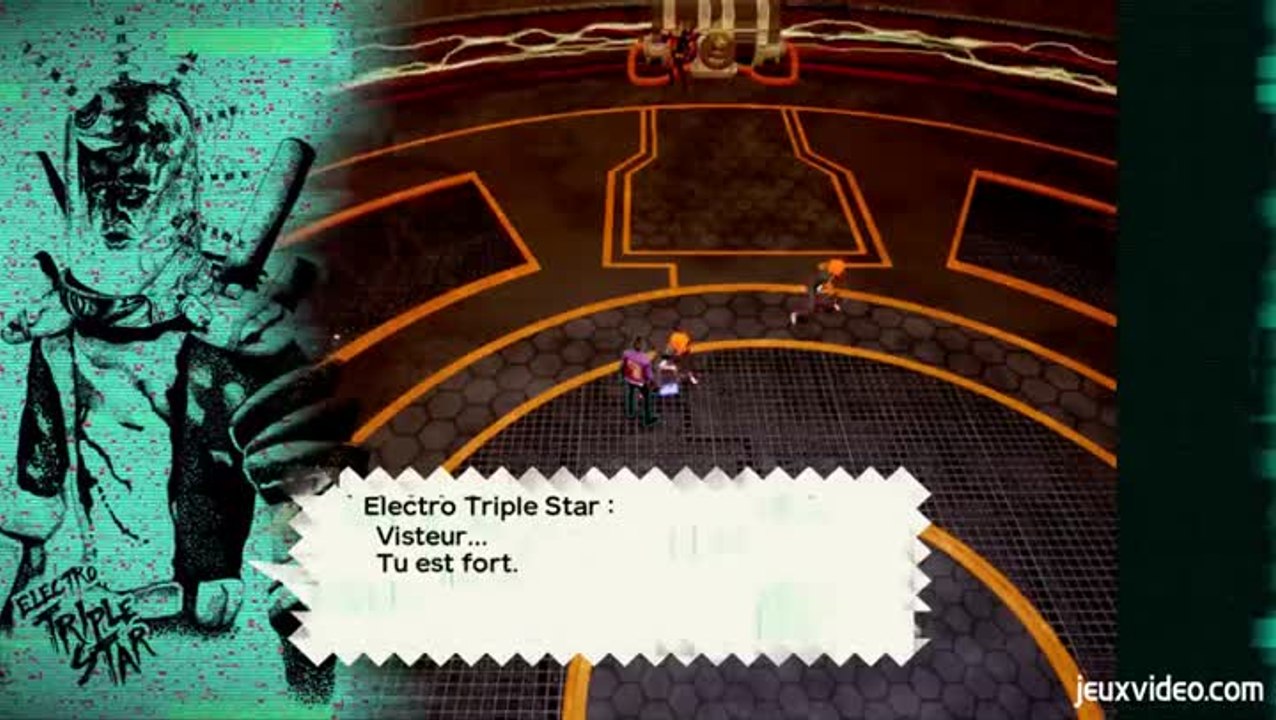 Travis Strikes Again No More Heroes : Combat de boss face à Thunder Tiger II