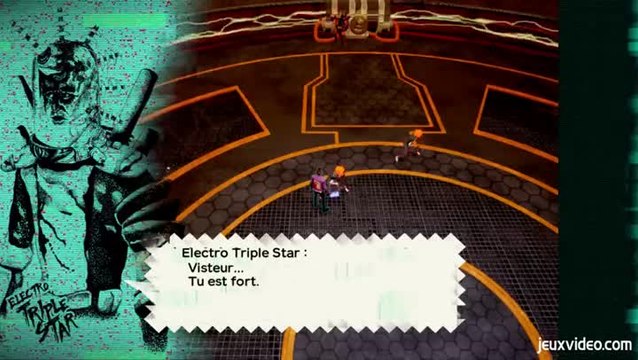 Travis Strikes Again No More Heroes : Combat de boss face à Thunder Tiger II