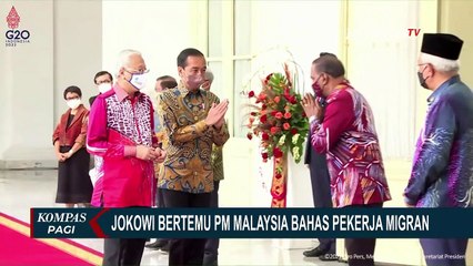 Download Video: Bahas Soal Perlindungan Pekerja Migran, Presiden Jokowi dan PM Malaysia Bertemu di Istana Merdeka