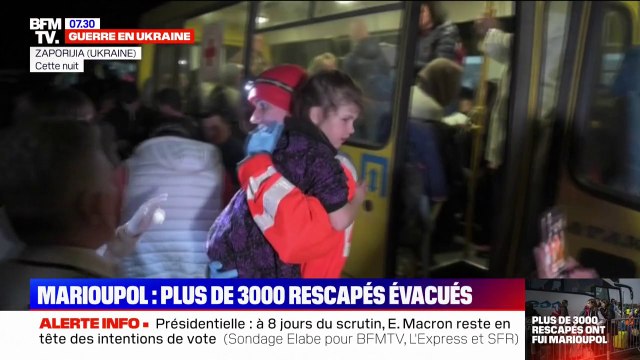 Guerre en Ukraine: plus de 3000 rescapés évacués