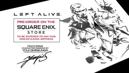 Left Alive - Yoji Shinkawa Original Artpiece