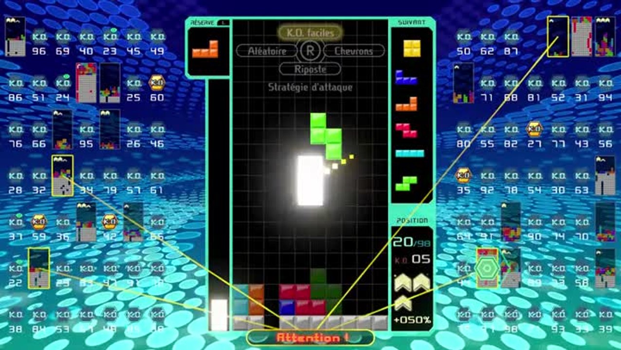 Tetris 99 : Des frissons jusqu'au bout !