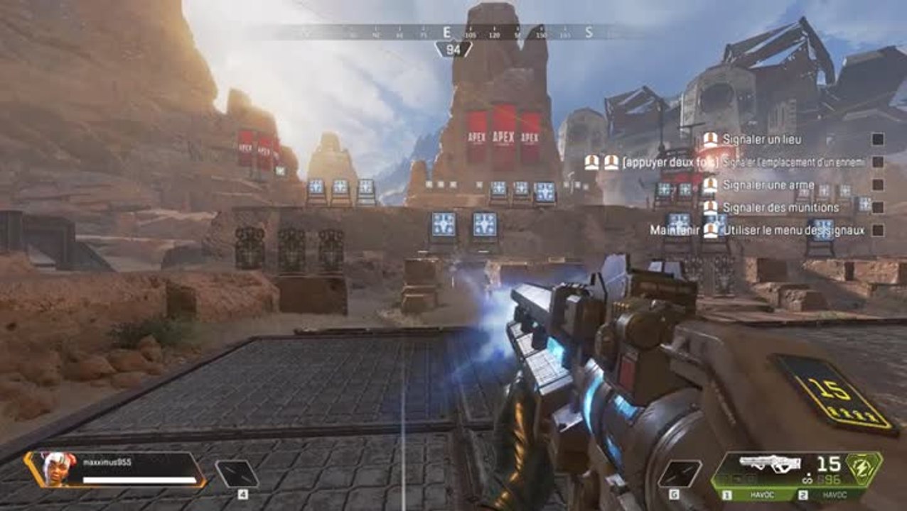 Apex Legends :  la nouvelle arme, l'Havoc