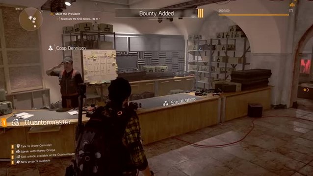 The Division 2 : Spécialisation