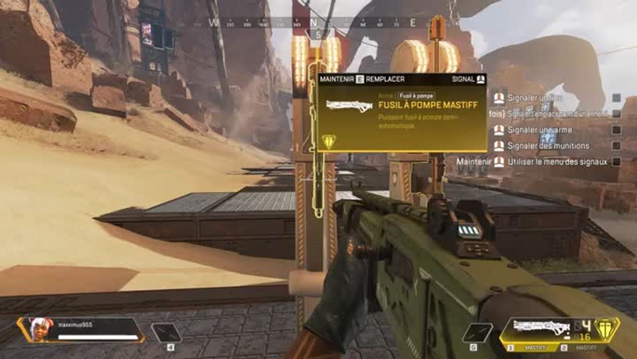Apex Legends : Mastiff