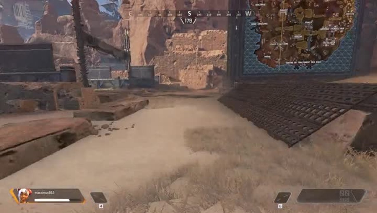 Apex Legends : glissade arrière