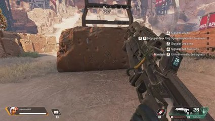 Apex Legends : dispersion des armes