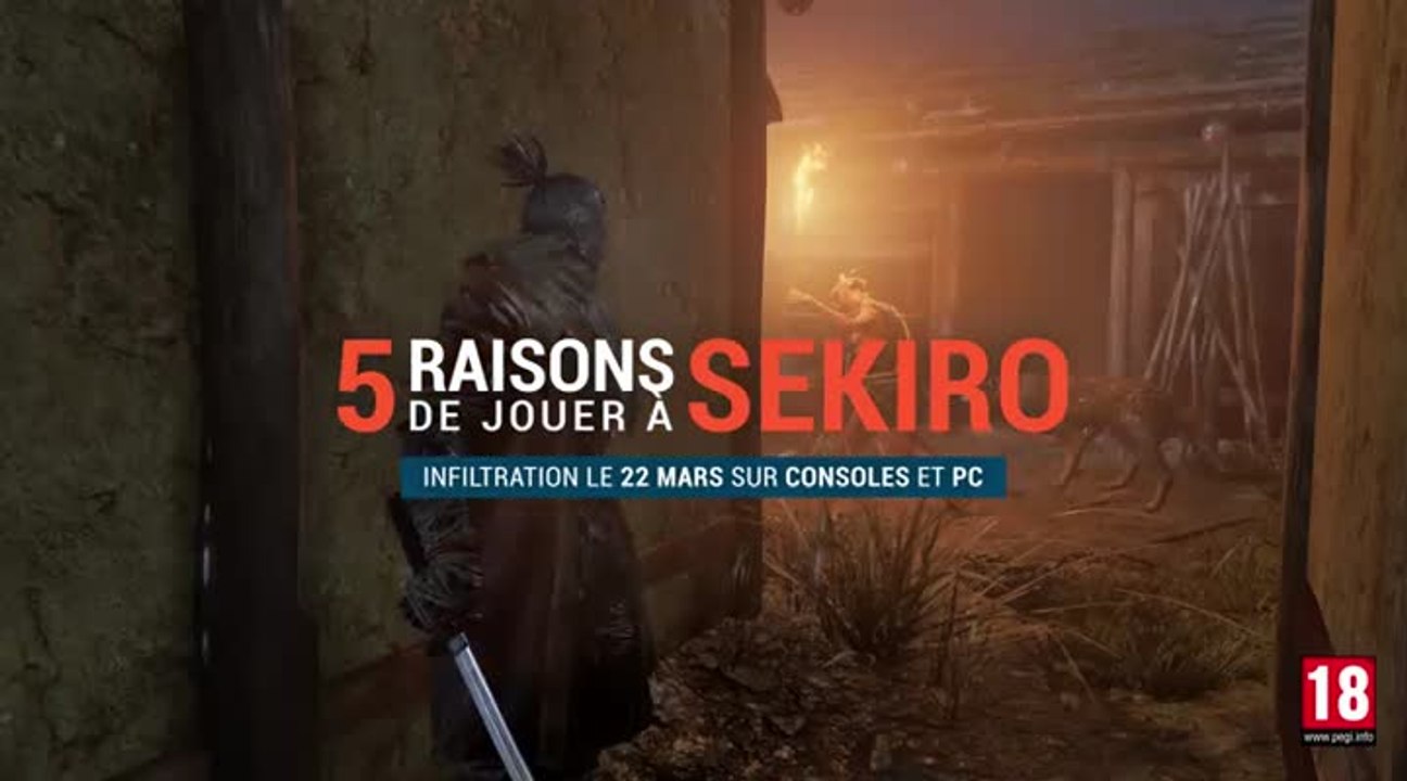 5 raisons de jouer à Sekiro