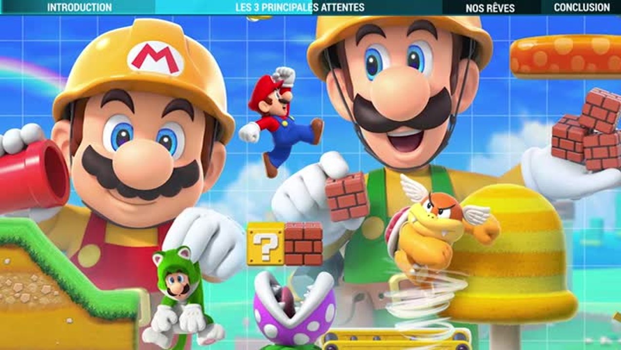 Avance Rapide : Super Mario Maker 2