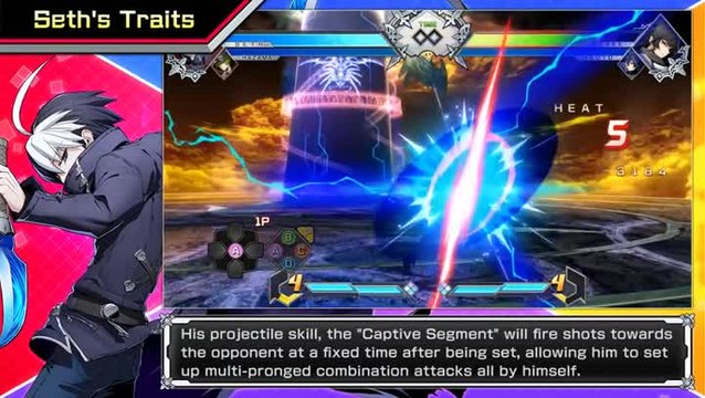 BlazBlue : Cross Tag Battle - Seth Introduction