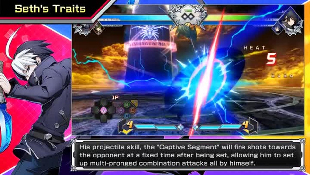 BlazBlue : Cross Tag Battle - Seth Introduction