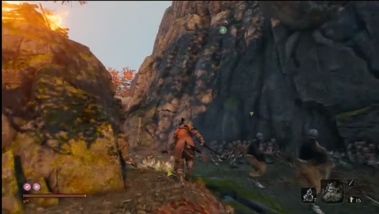 Sekiro Shadows Die Twice - Un ninja bondissant