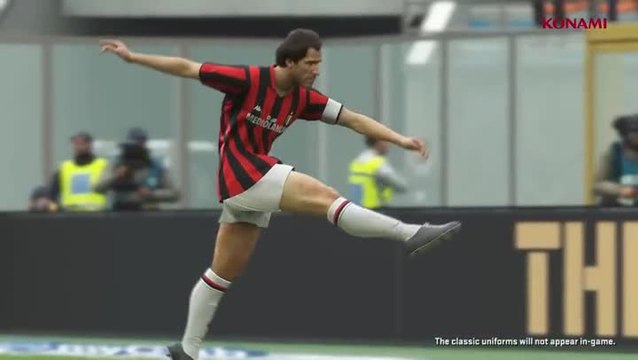 PES 2019 accueille les légendes de Milan AC