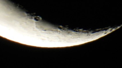 Conjunción de Venus, Saturno y la luna