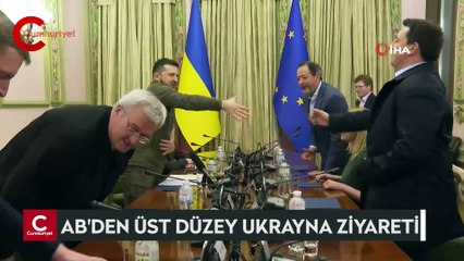 Zelenski, Avrupa Parlamentosu Başkanı Metsola’yı kabul etti