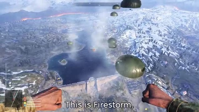 Battlefield V — Bande-annonce de gameplay officielle de Firestorm (battle royale)