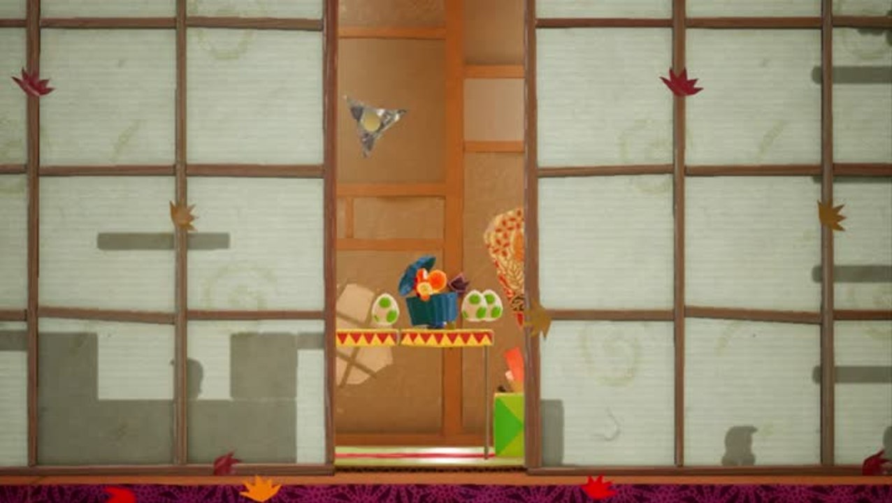Yoshi's Crafted World - Cache-cache en ombres chinoises