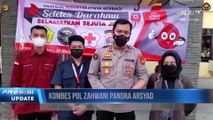 Donor Darah ke 122, Kabid Humas Polda Lampung Apresiasi Akper Bunda Delima