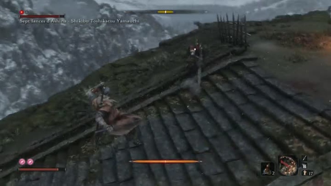 Sekiro Shadows Die Twice : Sept lances d'Ashina...