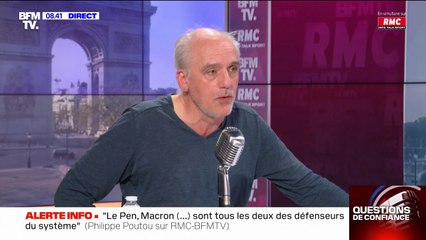 Philippe Poutou: "Si je finis devant Hidalgo, ce sera le petit plaisir de l'élection, malgré un contexte triste"